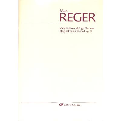 9790007171940 - Variationen + Fuge über ein Originalthema fis-moll op 73