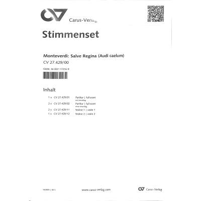 9790007172169 - Salve Regina