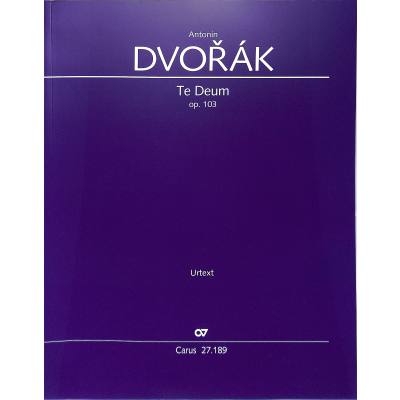 9790007181628 - Te deum op 103