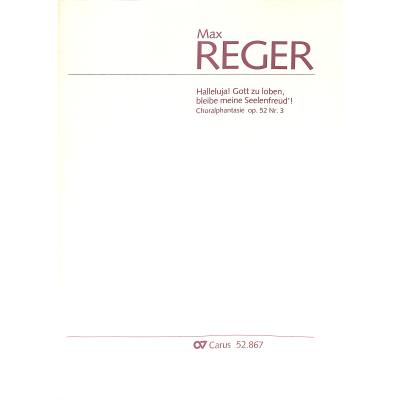 9790007183035 - Halleluja Gott zu loben bleibe meine Seelenfreud | Choralfantasie op 52 3