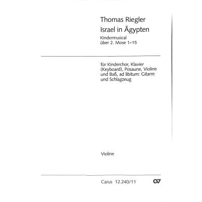 9790007192013 - Israel in Ägypten - Kindermusical