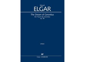 9790007240790 - The Dream of Gerontius (Klavierauszug) - Edward Elgar Taschenbuch