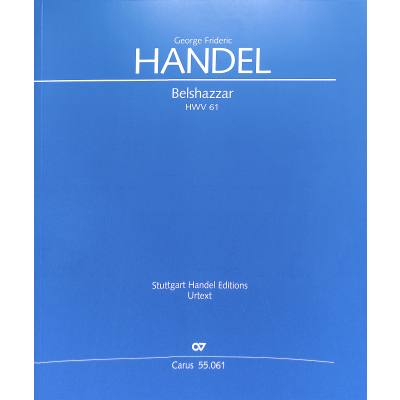 9790007243005 - Belshazzar HWV 61
