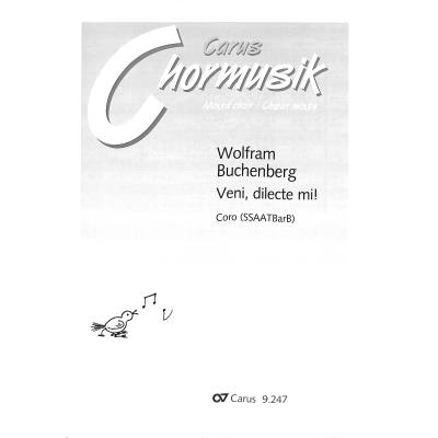 9790007245535 - Veni dilecte mi