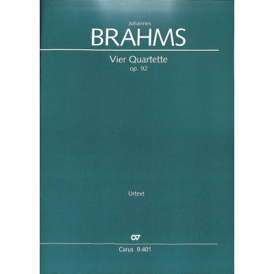 9790007251864 - 4 Quartette op 92