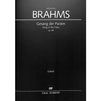 9790007262389 - Gesang der Parzen (Klavierauszug) - Johannes Brahms Kartoniert (TB)