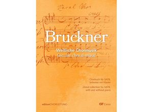 9790007294045 - Chorbuch Bruckner - Anton Bruckner Kartoniert (TB)