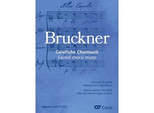 9790007300876 - Chorbuch Bruckner - Anton Bruckner Matthias Kreuels Kartoniert (TB)