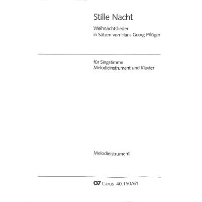 9790007313579 - Stille Nacht - Weihnachtslieder