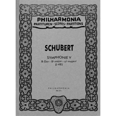 9790008021466 - Sinfonie 5 B-Dur D 485