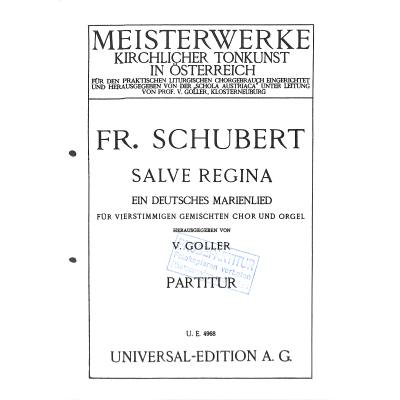 9790008028519 - Salve Regina - ein deutsches Marienlied