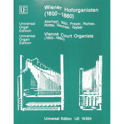 9790008060144 - Wiener Hoforganisten 1800 - 1880