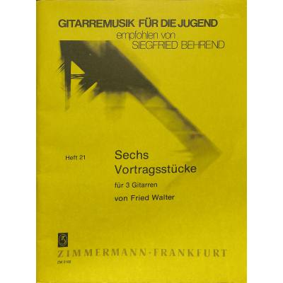 9790010218007 - 6 Vortragsstücke