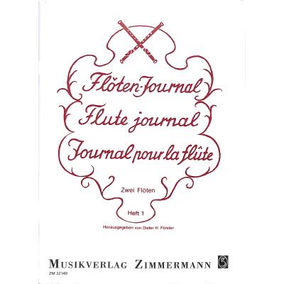 9790010221403 - Flötenjournal 1