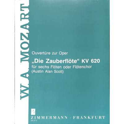 9790010297705 - Die Zauberflöte KV 620 (Ouvertüre)