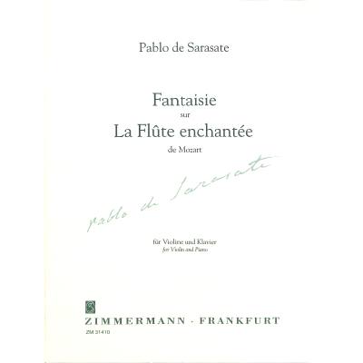 9790010314105 - Fantaisie sur la flute enchantee de Mozart