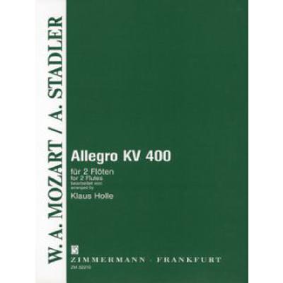 9790010322100 - Allegro B-Dur KV 400