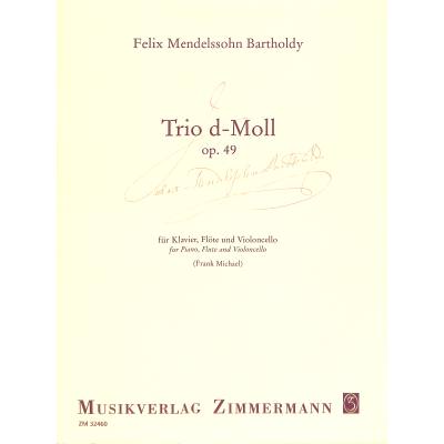 9790010324609 - Trio d-moll op 49