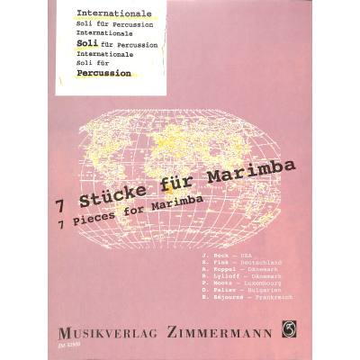 9790010325002 - 7 Stücke für Marimba