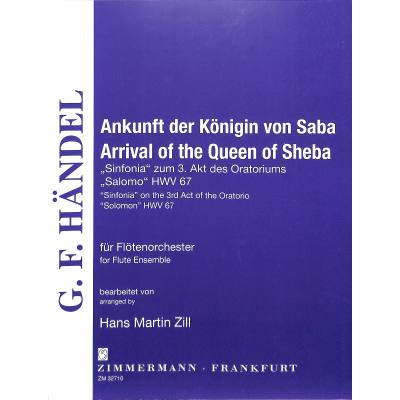 9790010327105 - Ankunft der Königin von Saba (aus Salomon)