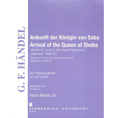 9790010327112 - Ankunft der Königin von Saba (aus Salomon) 9790010327112 - Ankunft der Königin von Saba (aus Salomon)