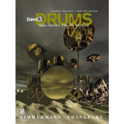 9790010802787 - Drums 3 - Styles Grooves + Fills