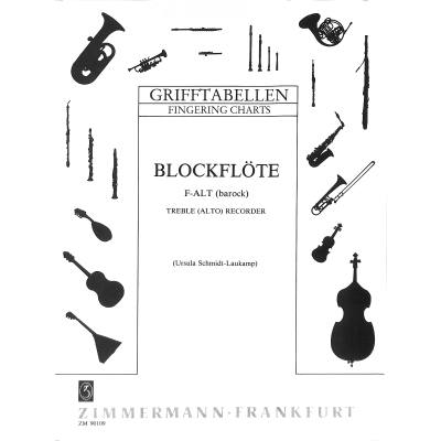 9790010901091 - Grifftabelle Blockflöte