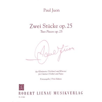 9790011410806 - 2 Stücke op 25