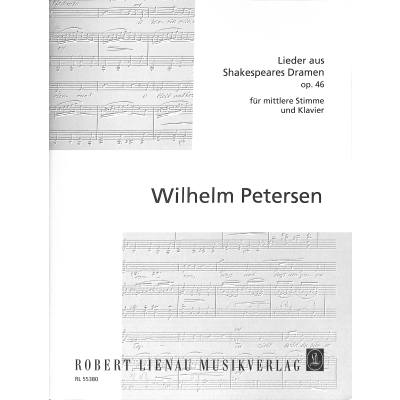 9790011553800 - Lieder aus Shakespeare Dramen op 46