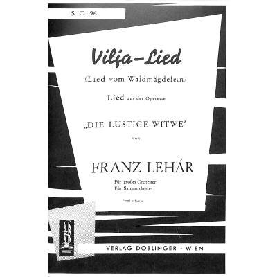 9790012033615 - Vilja Lied (aus Die lustige Witwe)