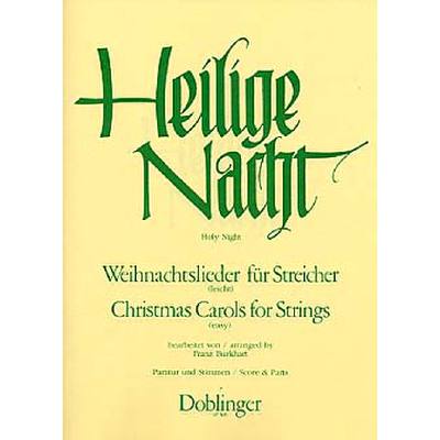 9790012102090 - Heilige Nacht - Weihnachtslieder für Streicher