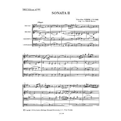 9790012125891 - Sonate 2 A-Dur (6 Sonaten)