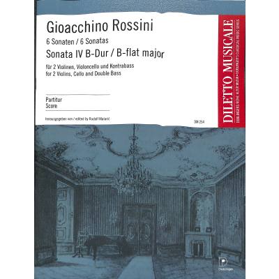 9790012125914 - Sonate 4 B-Dur (6 Sonaten)