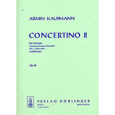 9790012128793 - Concertino 2 op 86