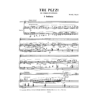 9790012131458 - 3 pezzi in forma di sonate sinfonia