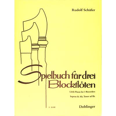 9790012135166 - Spielbuch für 3 Blockflöten