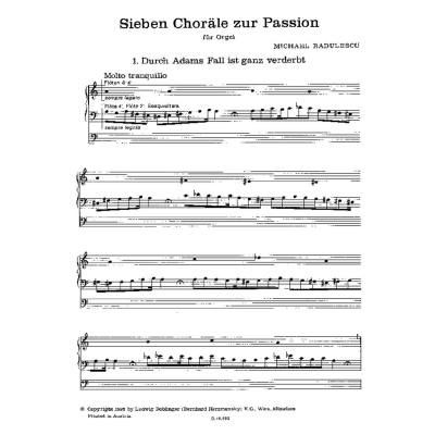 9790012165927 - 7 Choräle zur Passion