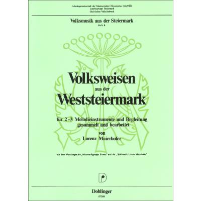 9790012169109 - Volksweisen aus der Weststeiermark
