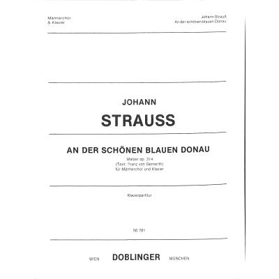 9790012179405 - An der schönen blauen Donau op 314