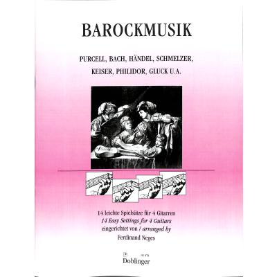 9790012188001 - Barockmusik - 14 leichte Sätze