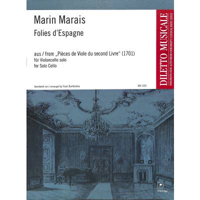 9790012189329 - Folies despagne (pieces de viole du second livre)