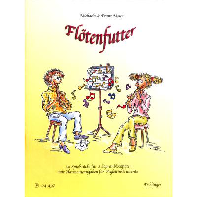 9790012195535 - Flötenfutter - 24 Spielstücke