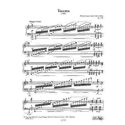 9790012195597 - Toccata op 122