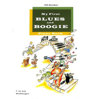 9790012196617 - My first Blues + Boogie piano book