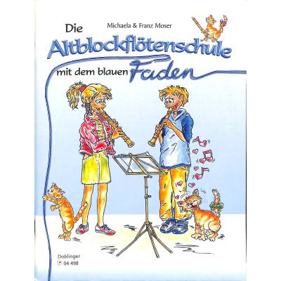 9790012196815 - Die Altblockflötenschule mit dem blauen Faden