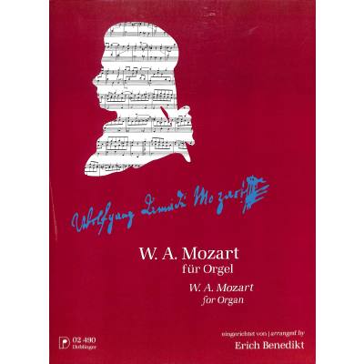 9790012201526 - W A Mozart für Orgel