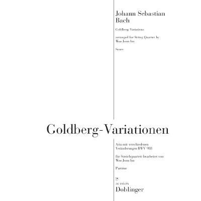 9790012202165 - Goldberg Variationen BWV 988