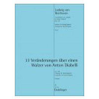 9790012207443 - 33 Veränderungen über einen Walzer von Diabelli