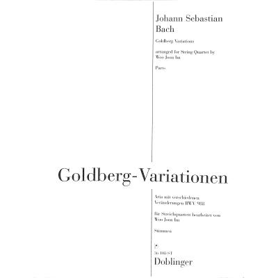 9790012409854 - Goldberg Variationen BWV 988