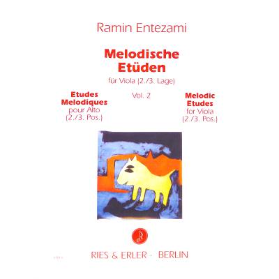 9790013010134 - Melodische Etüden 2